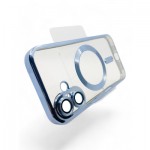 Огляд Чохол до мобільного телефона BeCover TPU Chrome Case (MagSafe) для Apple iPhone 16 Plus Sierra Blue (712077): характеристики, відгуки, ціни.