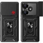 Огляд Чохол до мобільного телефона BeCover Military Poco F6 Black (712165): характеристики, відгуки, ціни.