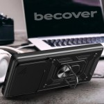 Огляд Чохол до мобільного телефона BeCover Military Poco F6 Black (712165): характеристики, відгуки, ціни.