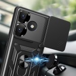 Огляд Чохол до мобільного телефона BeCover Military Poco F6 Black (712165): характеристики, відгуки, ціни.