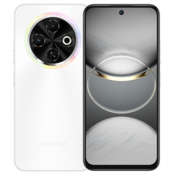 Мобільний телефон Tecno Spark 30C 4/128GB Orbit White (4894947051777)