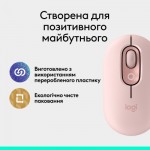 Огляд Мишка Logitech POP Mouse With Emoji Bluetooth Rose (910-007413): характеристики, відгуки, ціни.