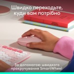 Огляд Мишка Logitech POP Mouse With Emoji Bluetooth Rose (910-007413): характеристики, відгуки, ціни.