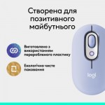 Огляд Мишка Logitech POP Mouse With Emoji Bluetooth Lilac (910-007414): характеристики, відгуки, ціни.