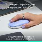 Огляд Мишка Logitech POP Mouse With Emoji Bluetooth Lilac (910-007414): характеристики, відгуки, ціни.