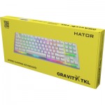 Огляд Клавіатура Hator Gravity X TKL Orange USB White (HTK551UA): характеристики, відгуки, ціни.