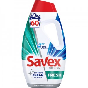 Гель для прання Savex Premium Fresh 2.7 л (3800024048104)