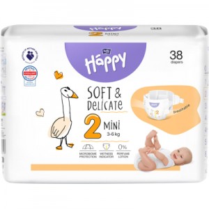 Підгузки Bella Happy 2 Mini 3-6 кг 38 шт (5900516605353)