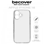 Огляд Чохол до мобільного телефона BeCover Apple iPhone 16 Transparancy (712275): характеристики, відгуки, ціни.
