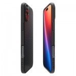 Огляд Чохол до мобільного телефона Spigen iPhone 16 Plus Liquid Air Matte Black (ACS08066): характеристики, відгуки, ціни.