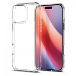 Огляд Чохол до мобільного телефона Spigen iPhone 16 Pro Ultra Hybrid Crystal Clear (ACS08121): характеристики, відгуки, ціни.