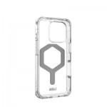 Огляд Чохол до мобільного телефона UAG iPhone 16 Pro Plyo Magsafe Ice/Silver (114480114333): характеристики, відгуки, ціни.