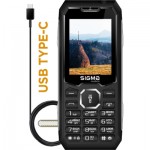 Огляд Мобільний телефон Sigma X-style 341 BRO Type-C Black (4827798368411): характеристики, відгуки, ціни.