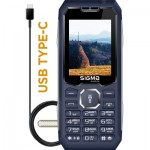 Огляд Мобільний телефон Sigma X-style 341 BRO Type-C Blue (4827798368428): характеристики, відгуки, ціни.