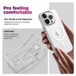 Огляд Чохол до мобільного телефона Armorstandart Unit MagSafe Samsung S25 Matte Clear Silver (ARM82261): характеристики, відгуки, ціни.