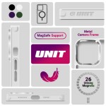 Огляд Чохол до мобільного телефона Armorstandart Unit MagSafe Samsung S25 Matte Clear Silver (ARM82261): характеристики, відгуки, ціни.