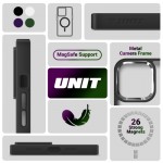 Огляд Чохол до мобільного телефона Armorstandart Unit MagSafe Samsung S25 Ultra Black (ARM82265): характеристики, відгуки, ціни.