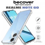 Огляд Чохол до мобільного телефона BeCover Anti-Shock Realme Note 60 Clear (713015): характеристики, відгуки, ціни.
