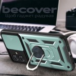 Огляд Чохол до мобільного телефона BeCover Military Motorola Moto G55 Dark Green (713058): характеристики, відгуки, ціни.