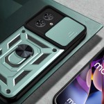 Огляд Чохол до мобільного телефона BeCover Military Motorola Moto G55 Dark Green (713058): характеристики, відгуки, ціни.