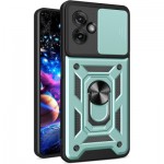 Огляд Чохол до мобільного телефона BeCover Military Motorola Moto G55 Dark Green (713058): характеристики, відгуки, ціни.