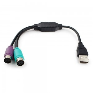 Огляд Перехідник USB to PS/2 Cablexpert (UAPS12-BK): характеристики, відгуки, ціни.