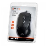 Огляд Мишка REAL-EL RM-290, USB, black: характеристики, відгуки, ціни.