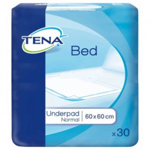 Огляд Пелюшки для малюків Tena Bed Normal 60х60 см 30 шт (7322540525427): характеристики, відгуки, ціни.