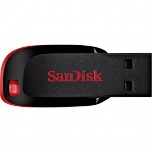 Огляд USB флеш накопичувач SanDisk 64GB Cruzer Blade Black/red USB 2.0 (SDCZ50-064G-B35): характеристики, відгуки, ціни.