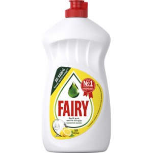 Огляд Засіб для ручного миття посуду Fairy Лимон 500 мл (5413149313842): характеристики, відгуки, ціни.