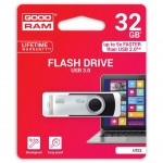 Огляд USB флеш накопичувач Goodram 32GB UTS3 Twister Black USB 3.0 (UTS3-0320K0R11): характеристики, відгуки, ціни.