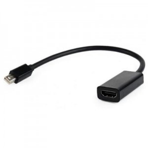 Огляд Перехідник Mini DisplayPort to HDMI Cablexpert (A-mDPM-HDMIF-02): характеристики, відгуки, ціни.