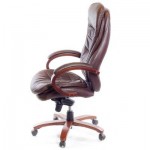 Огляд Офісне крісло Аклас Валенсия Soft EX MB Коричневое (07826): характеристики, відгуки, ціни.