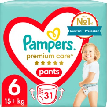 Підгузки Pampers Premium Care Pants Extra Large (15+ кг), 31 шт. (8001090759917)