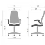Огляд Офісне крісло Аклас Ліберті CH TILT Чорне (11869): характеристики, відгуки, ціни.