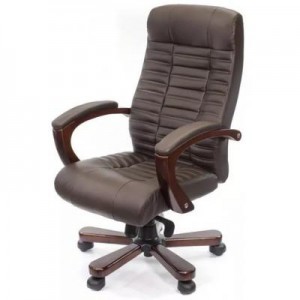 Огляд Офісне крісло Аклас Атлант EX MB Коричневое (09639): характеристики, відгуки, ціни.
