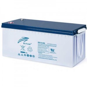 Огляд Батарея до ДБЖ Ritar GEL RITAR DG12-200 12V-200.0Ah (DG12-200): характеристики, відгуки, ціни.