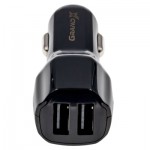 Огляд Зарядний пристрій Grand-X car 2,1A, 12-24V, Black 2USB 5V/2.1A (CH-26): характеристики, відгуки, ціни.