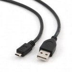 Огляд Дата кабель USB 2.0 AM to Micro 5P 0.1m Cablexpert (CCP-mUSB2-AMBM-0.1M): характеристики, відгуки, ціни.