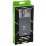 Огляд Батарея універсальна Vinga 10000 mAh SuperQC soft touch w/cable 22.5W black (VPB1SQSCBK): характеристики, відгуки, ціни.