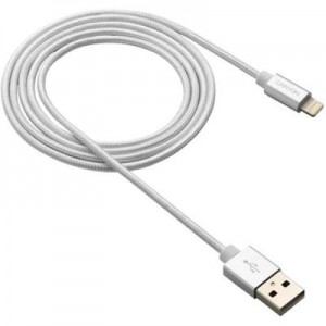Дата кабель USB 2.0 AM to Lightning 1.0m MFI Pearl White Canyon (CNS-MFIC3PW)