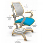 Огляд Дитяче крісло Mealux Ergoback BL (Y-1020 BL): характеристики, відгуки, ціни.