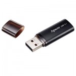 Огляд USB флеш накопичувач Apacer 32GB AH25B Black USB 3.1 (AP32GAH25BB-1): характеристики, відгуки, ціни.