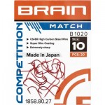 Огляд Гачок Brain fishing Match B1020 12 (20 шт/уп) Red (1858.80.26): характеристики, відгуки, ціни.