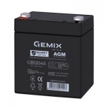 Огляд Батарея до ДБЖ Gemix GB 12В 4.5 Ач (GB12045): характеристики, відгуки, ціни.