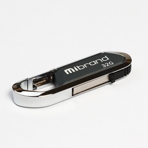 Огляд USB флеш накопичувач Mibrand 32GB Aligator Grey USB 2.0 (MI2.0/AL32U7G): характеристики, відгуки, ціни.