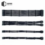 Огляд Кабель Qube для блока питания QUBE 1*24P MB, 2*4+4P CPU,2*6+2P VGA Bla (QBWSET24P2x8P2x8PBB): характеристики, відгуки, ціни.