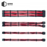 Огляд Кабель Qube для блока питания QUBE 1*24P MB, 2*4+4P CPU,2*6+2P VGA Bla (QBWSET24P2x8P2x8PBR): характеристики, відгуки, ціни.