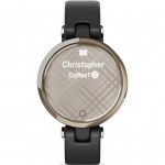 Огляд Смарт-годинник Garmin Lily, CreamGold, Black, Leather (010-02384-B1): характеристики, відгуки, ціни.
