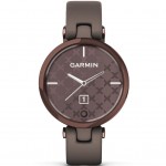 Огляд Смарт-годинник Garmin Lily, DarkBronze, Paloma, Leather (010-02384-B0): характеристики, відгуки, ціни.